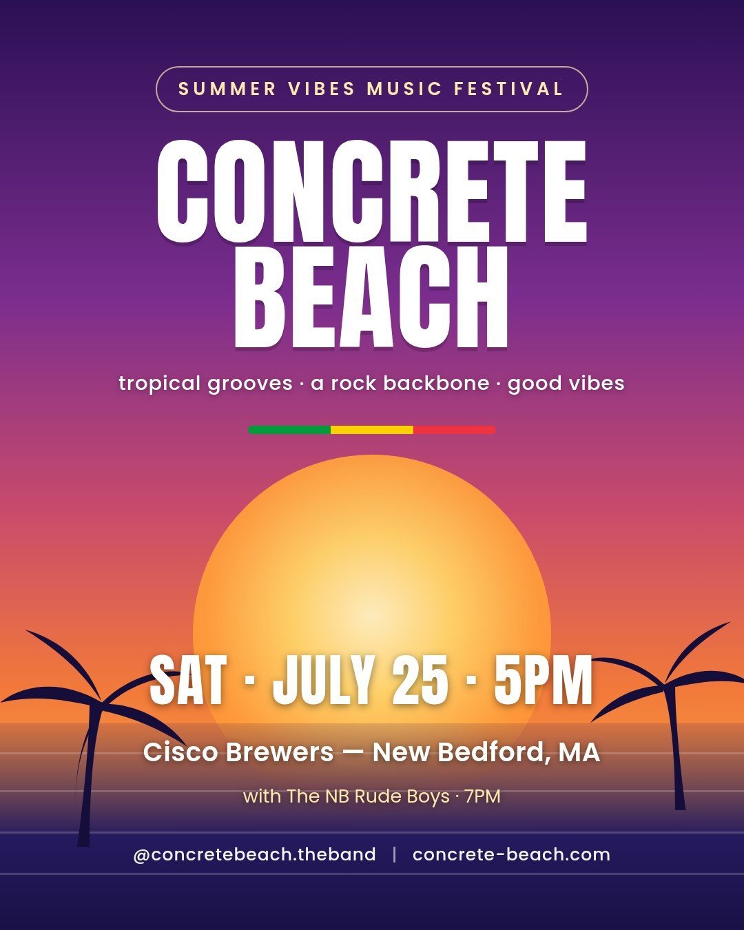 Reggae with a violin? 🎻 Yep — that's the Concrete Beach thing. Classically trained, then aimed straight at reggae and rock. People tell us it's a sound they've…